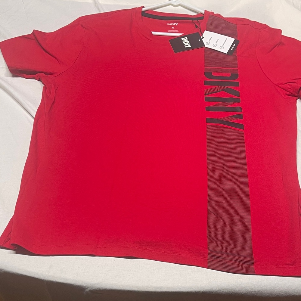 DKNY Bold Red Short Sleeve Tee